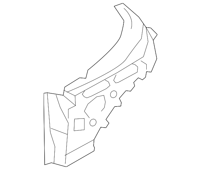 NE52-70-11Z Деталь INNER PANEL, RIGHT