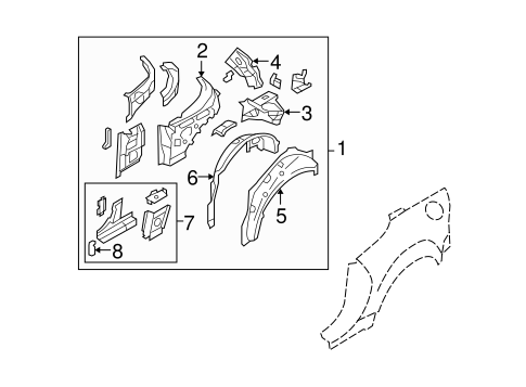 MX-5 Miata INNER STRUCTURE 2