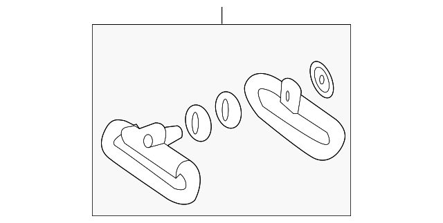 0008601182 Деталь SEAT BELT GUIDE