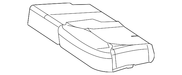 166-920-45-00 Деталь SEAT CUSHION PAD, LEFT
