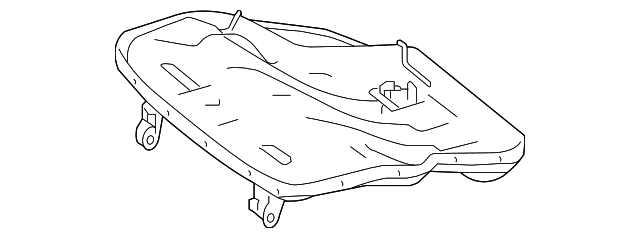 166-920-14-22 Деталь SEAT FRAME, RIGHT
