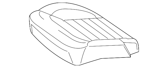 166-920-04-33-7H23 Деталь SEAT COVER, RIGHT