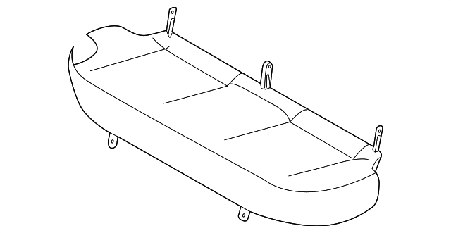 96890878 Деталь SEAT COVER