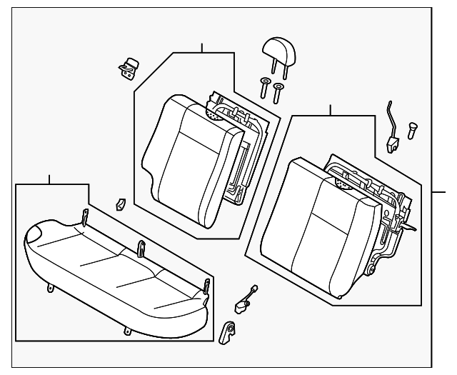 96890786 Деталь SEAT ASSY