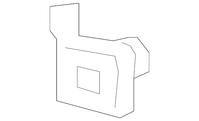84845-3S000 Деталь TRIM COVER PLATE