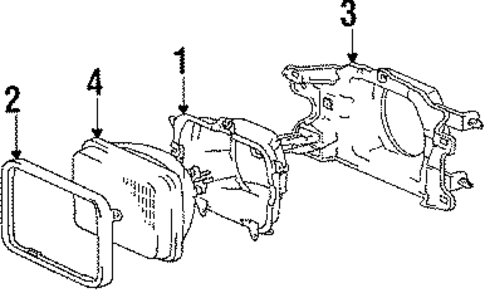 Corolla HEADLAMP COMPONENTS 3