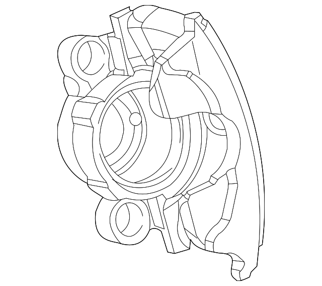 5093339AB Деталь CALIPER, RIGHT
