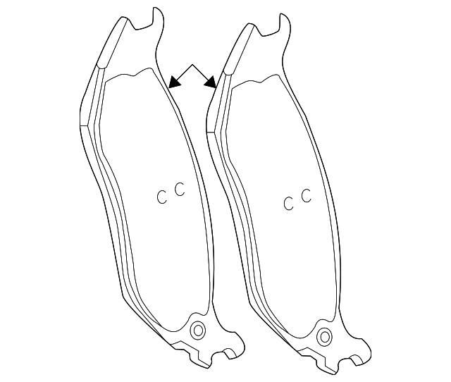 5093253AD Деталь BRAKE PADS