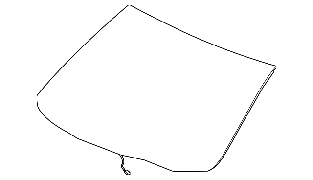 73111-TZ5-A11 Деталь GLASS SET, FR. WINDSHIELD (GREEN)(AGC)