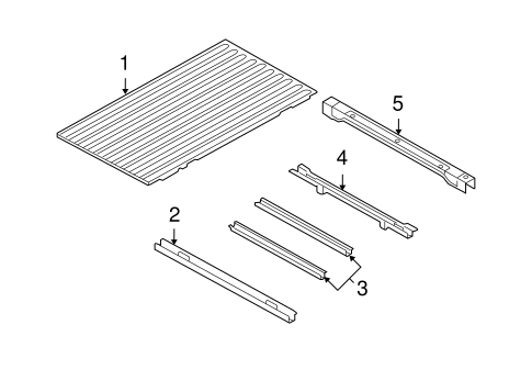 Ram 1500 FLOOR - PICK UP BOX 2