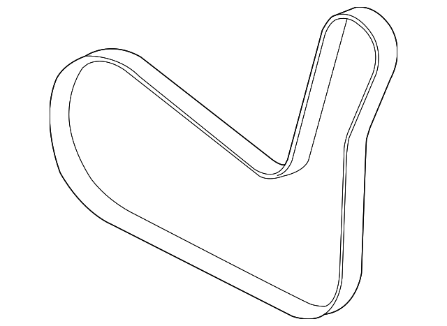 12646670 Деталь SERPENTINE BELT