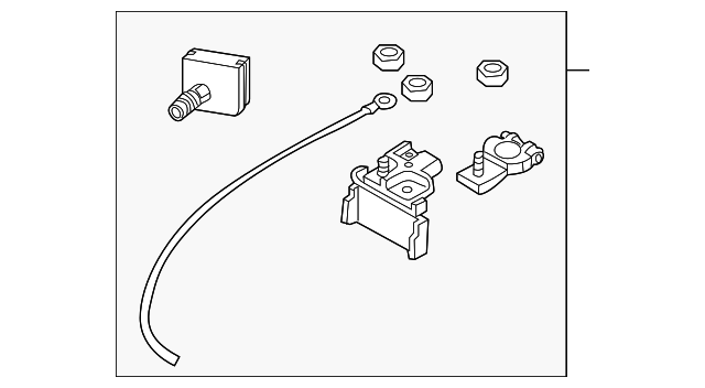24105AC400 Деталь POSITIVE CABLE