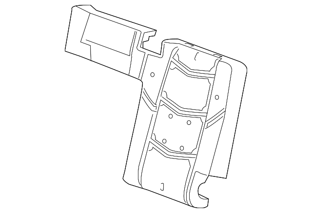 23470762 Деталь SEAT BACK PAD