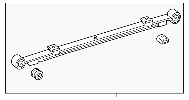 9063202506 Деталь LEAF SPRING, RIGHT