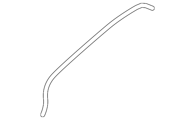 81683-1M200 DRAIN HOSE, LEFT