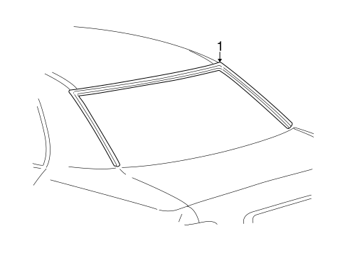 LS430 REVEAL MOLDINGS