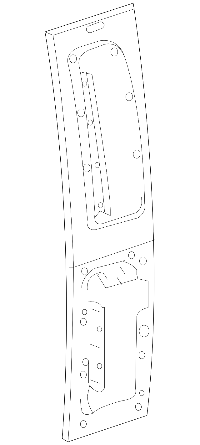 68008705AA Деталь INNER PANEL, LEFT
