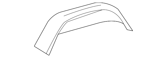 68008346AA Деталь WHEELHOUSE PANEL, LEFT
