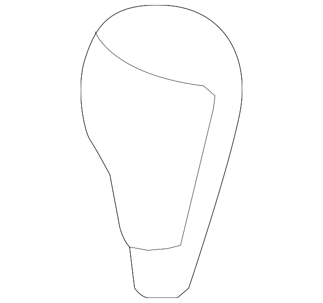 46720-2P100-9P Деталь SHIFT KNOB