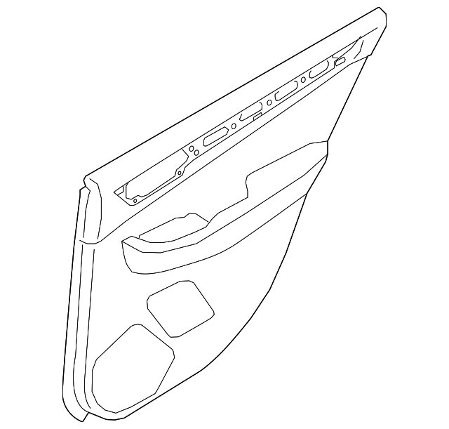 94226AL00AVH Деталь DOOR TRIM PANEL, RIGHT