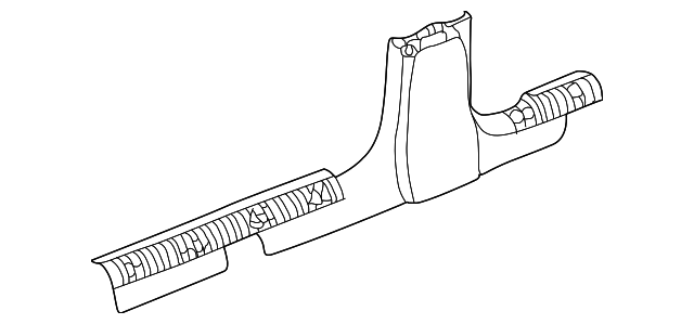5GG23ZJ3AM Деталь CENTER PLR TRIM, LEFT