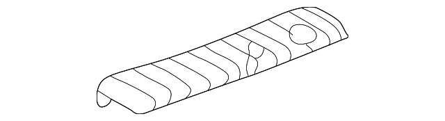 55352781AB Деталь SCUFF PLATE, LEFT