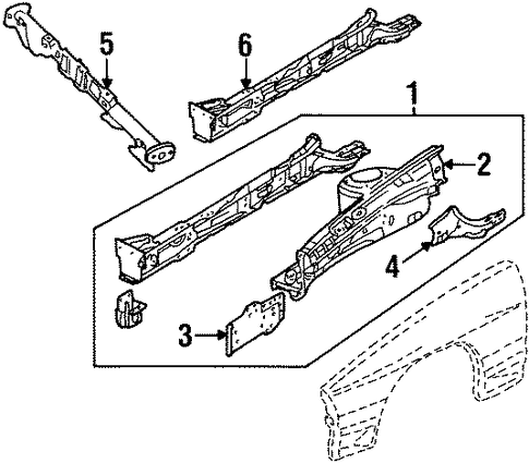 RX-7 STRUCTURAL COMPONENTS & RAILS