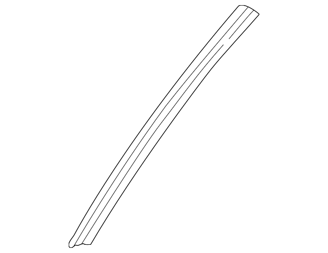 75505-06020 Деталь DRIP MOLDING, RIGHT