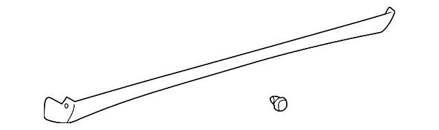 75860-06900 Деталь ROCKER MOLDING, LEFT