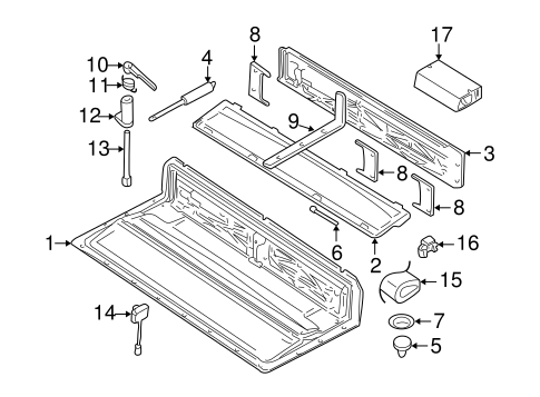 M6 STORAGE COMPARTMENT