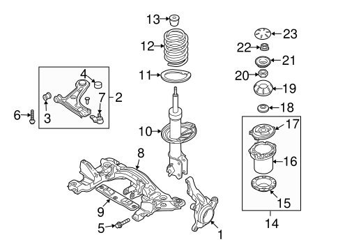 Forenza SUSPENSION COMPONENTS 2