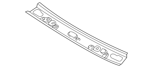 D651-70-641A Деталь W'SHIELD HEADER