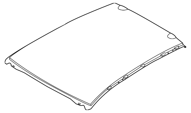 D6Y1-70-60X Деталь ROOF PANEL