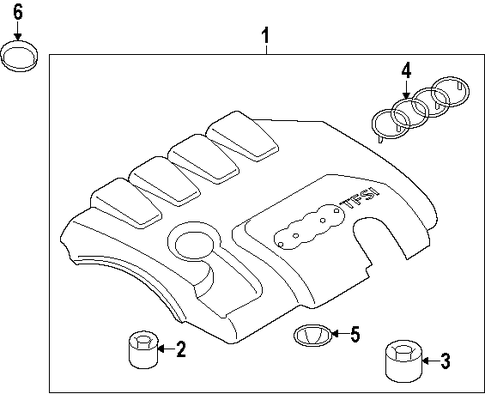 allroad ENGINE APPEARANCE COVER