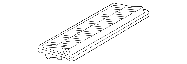 17220-PGE-A00 Деталь ELEMENT ASSY., AIR CLEANER