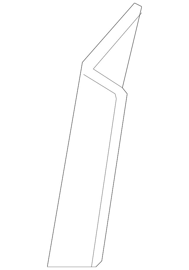 93882-3SH2A Деталь LOWER MOLDING, RIGHT