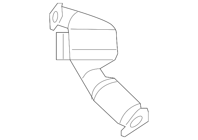 7L6-254-350-X Деталь EXHAUST PIPE, RIGHT