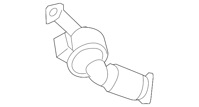 7L6-254-300-X Деталь EXHAUST PIPE, LEFT