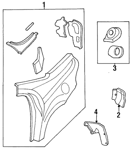 Stratus QUARTER PANEL & COMPONENTS