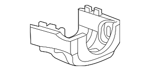 2007-2010 Chrysler PT Cruiser Lower Cover 1DC61DK5AC 2007-2010 Chrysler PT Cruiser Lower Cover 1DC61DK5AC