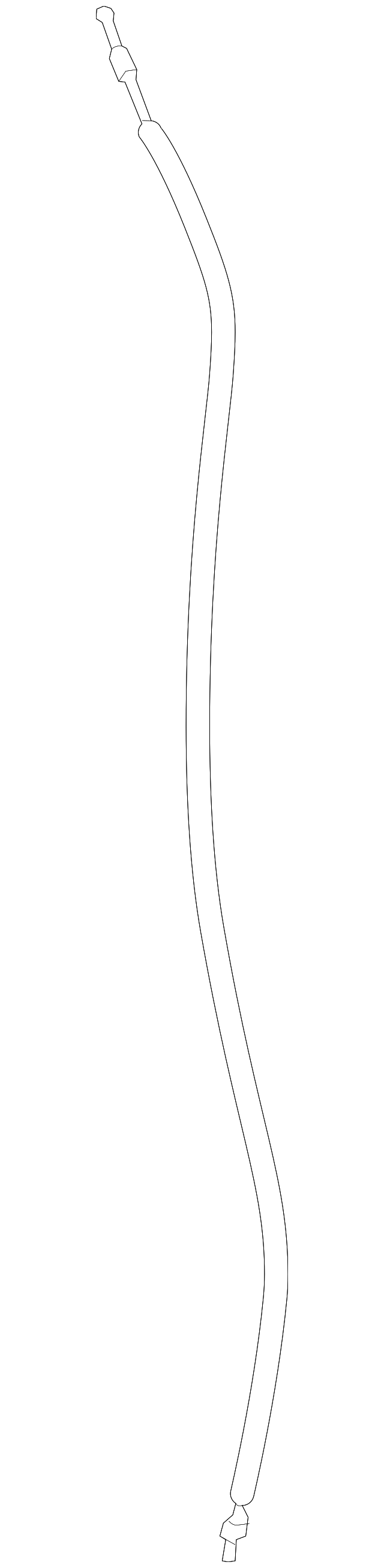 9067605404 Деталь UPPER LATCH CABLE