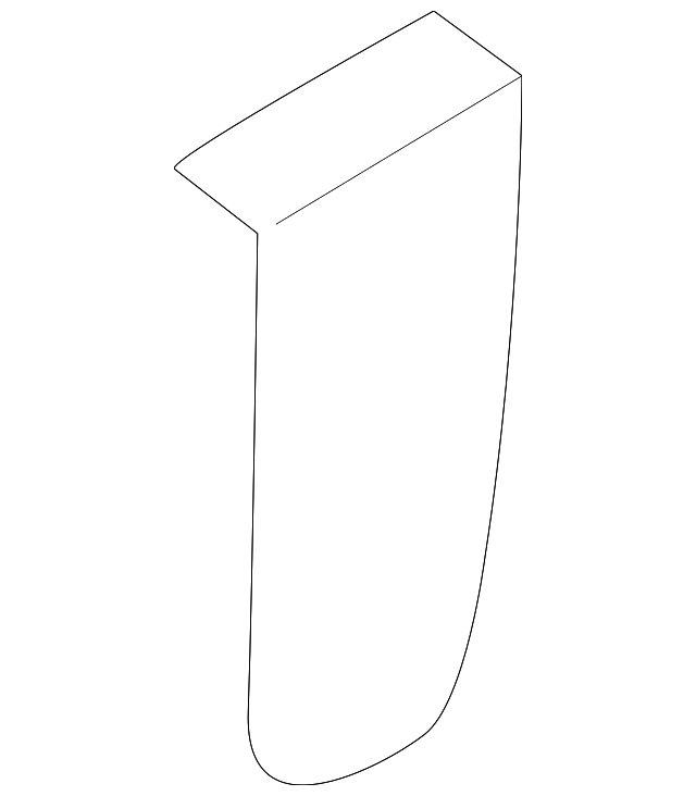 89690-A9030DAA Деталь INNER COVER, RIGHT
