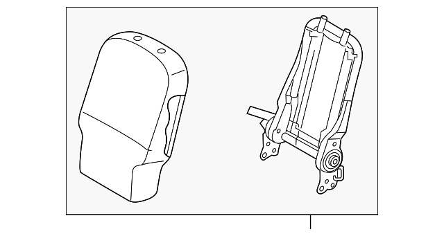 89300-A9030DL2 Деталь SEAT BACK ASSY