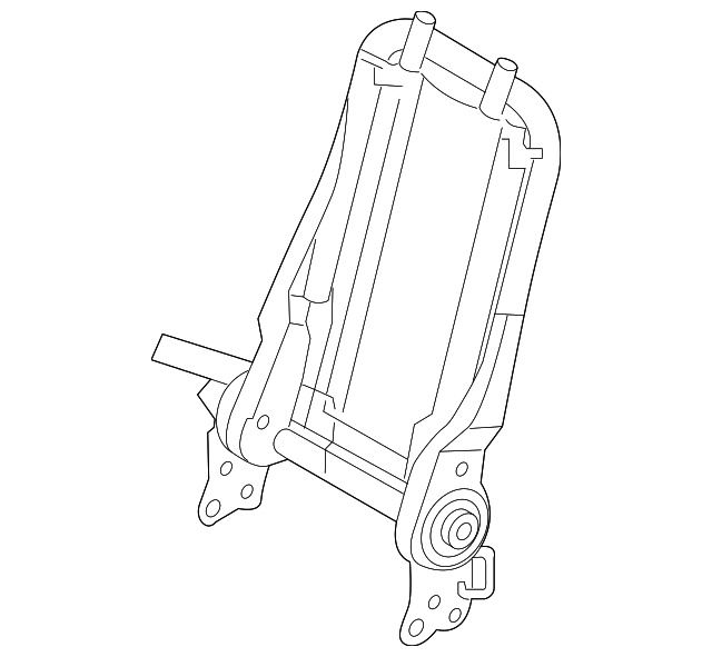 89310-A9030 Деталь SEAT BACK FRAME