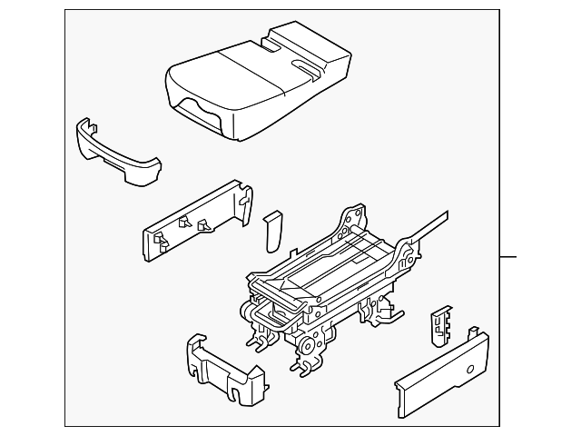 89101-A9010DL2 Деталь SEAT CUSHION