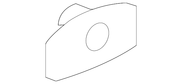 11562147 Деталь FLARE RETAINER, LEFT