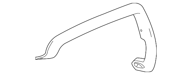15822884 Деталь WHEEL OPNG MLDG, LEFT
