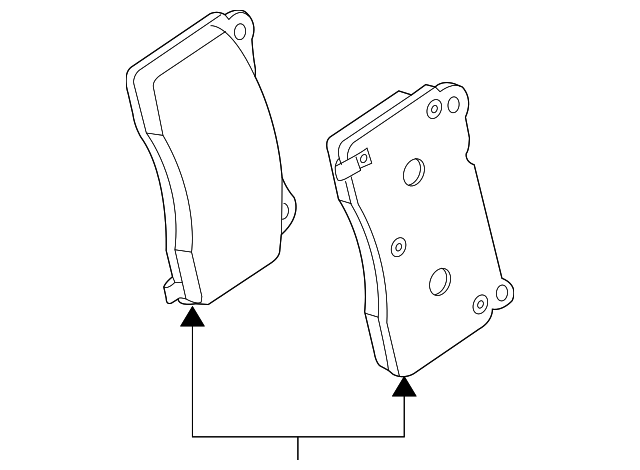 22907156 BRAKE PADS