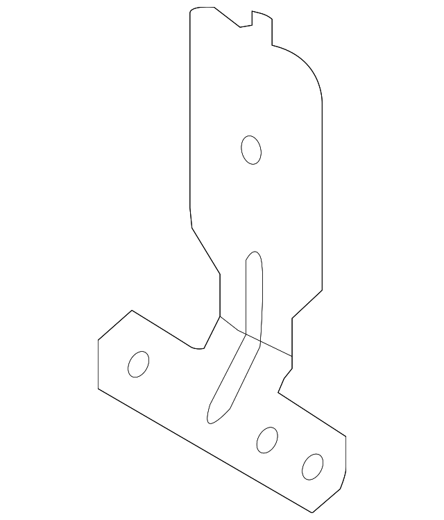 5G0-951-227-B Деталь SIREN BRACKET