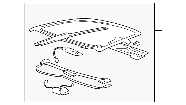 89023552 SUNROOF ASSY